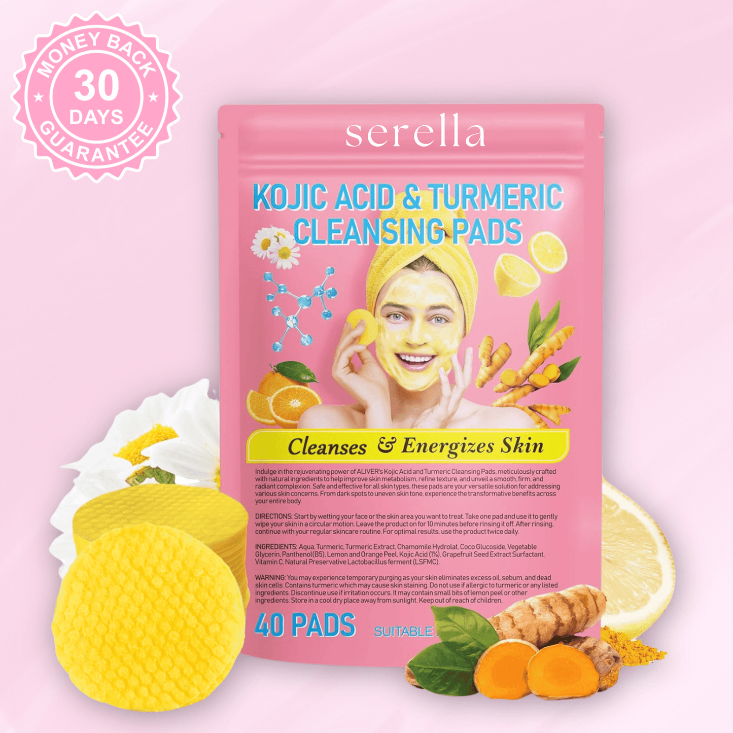 Turmeric Kojic Acid Pads